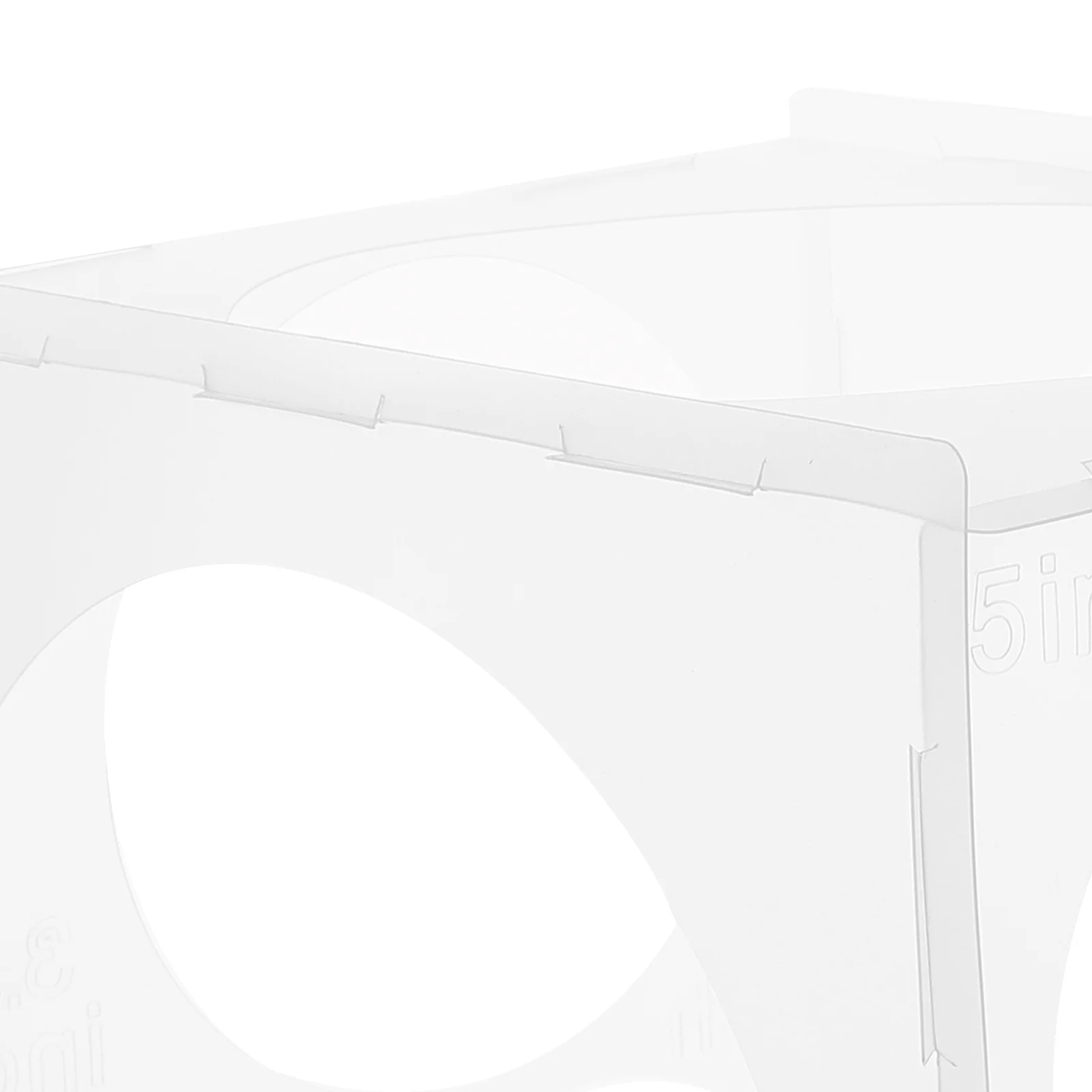 Balloon Sizer Holes Size Marker Essential Measuring Tool ABS Material Easy Assemble Disassemble Birthday Wedding