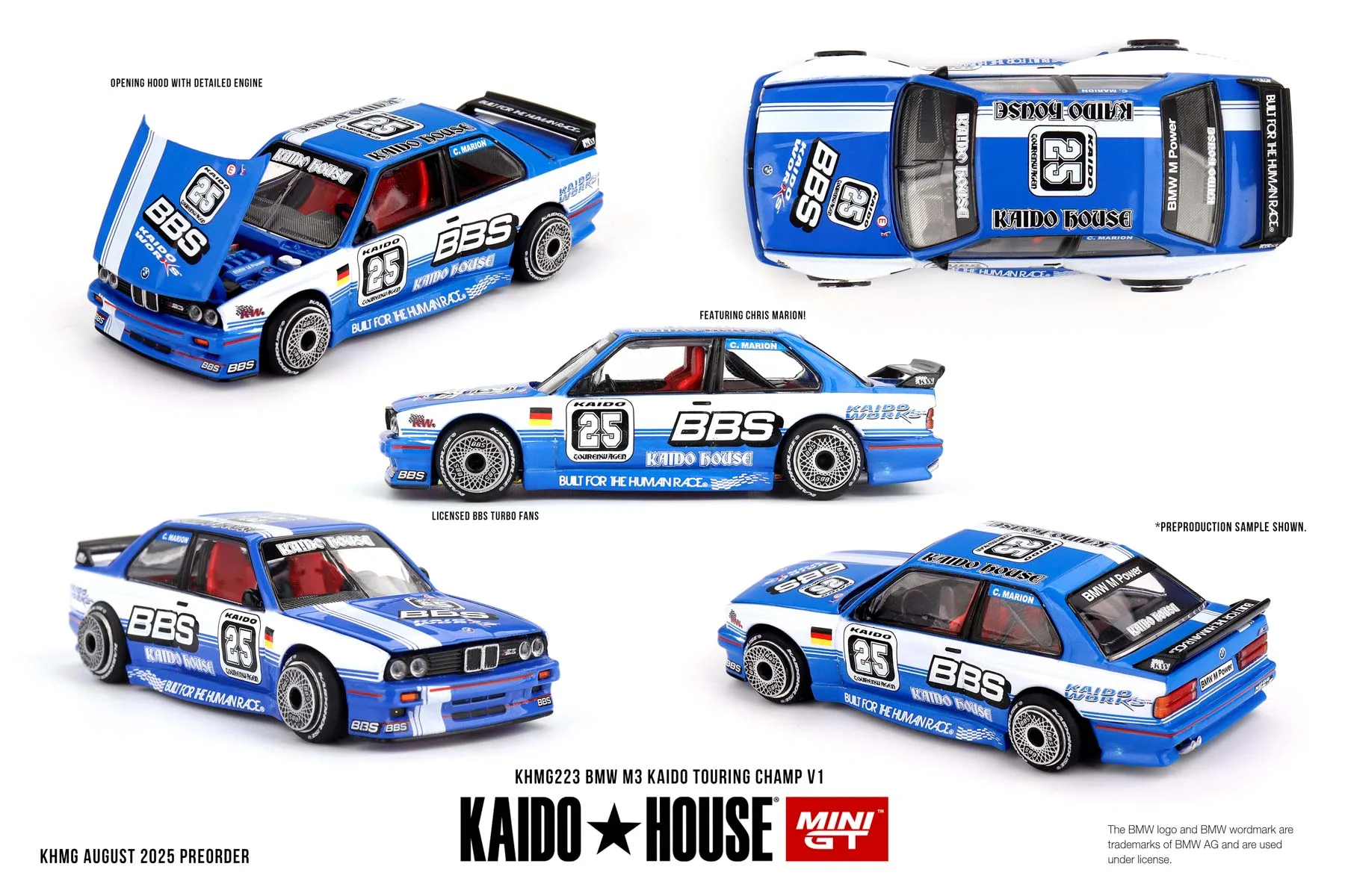 Kaido House + MINIGT Volkswagen T1 KAIDO WORKS V1 KHMG220-CH voiture en alliage véhicule à moteur moulé sous pression modèle en métal enfants jouets garçons