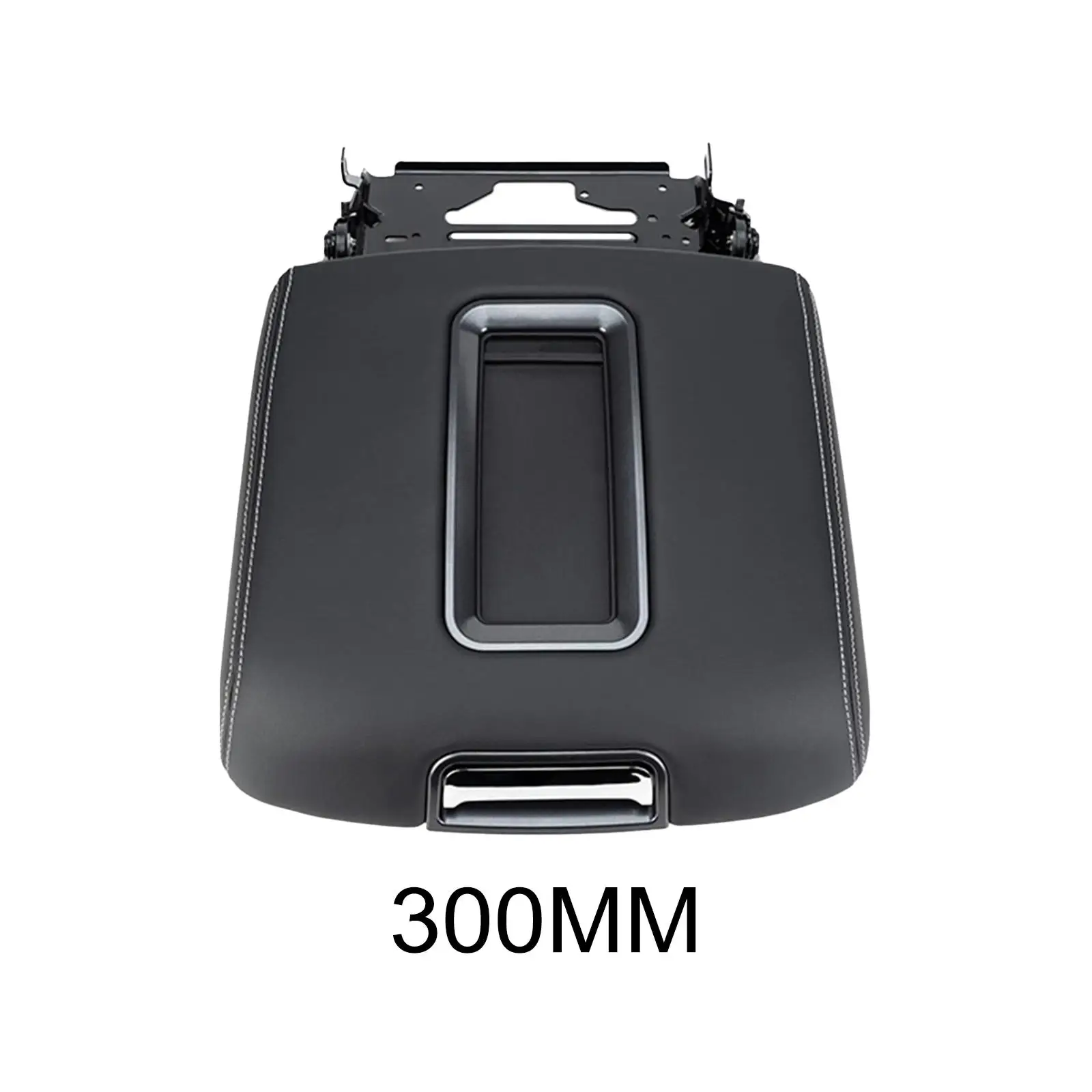 Center Console Armrest Lid Direct Replaces 0227083AA PU Leather for Suburban Tahoe Silverado Black High Performance Premium