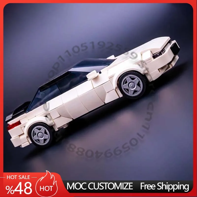 

315 деталей: Конструктор Speed King Vintage Sport Coupe MOC, модульный, настраиваемый, креативный дизайн, развивающая игрушка для самостоятельной сборки, подарок на праздник