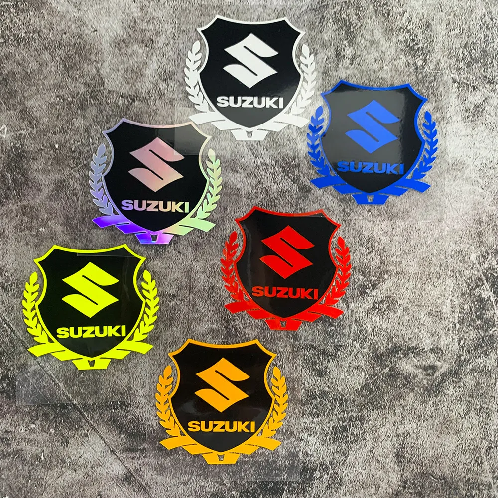 

For Suzuki Universal Modified Reflective Decals Motorcycle Body Helmet Fuel Tank Windscreen Stickers