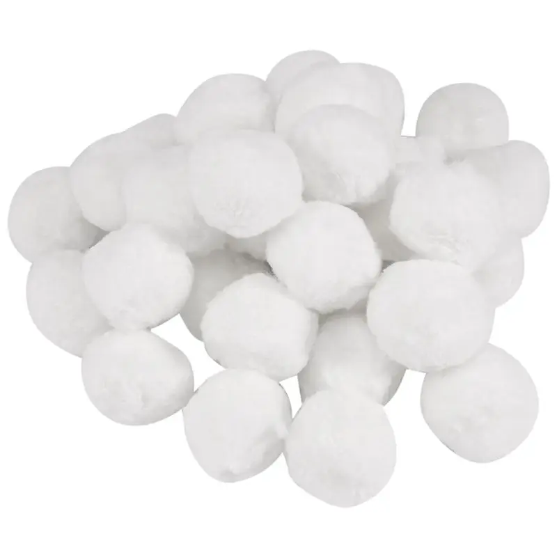 

AEE4-Swimming Pools Filter Balls Portable Wet Dry Cotton Canister Clean Fish Tank Filter Material Water Purification Fiber 200G