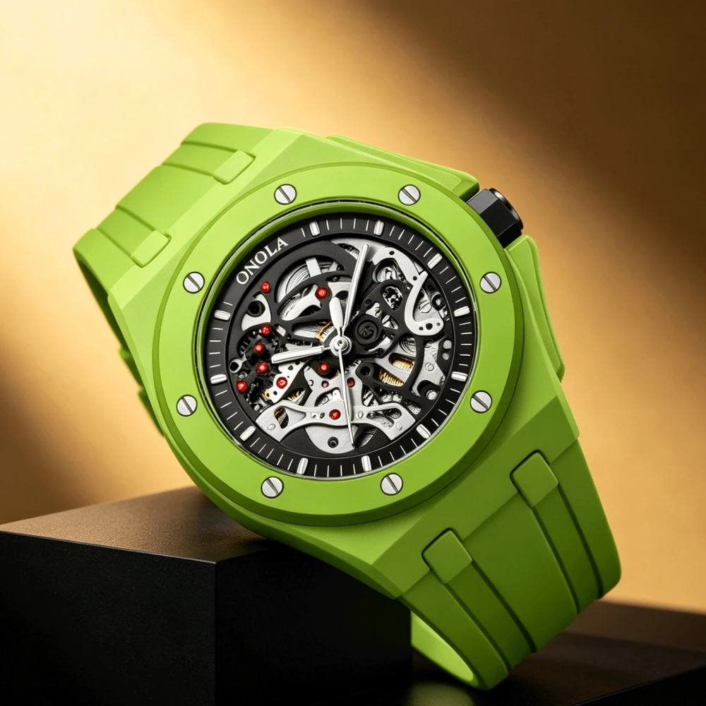 Nuevo Reloj Automático ONOLA 3 - Luxury Watch Hublot reseña y precio