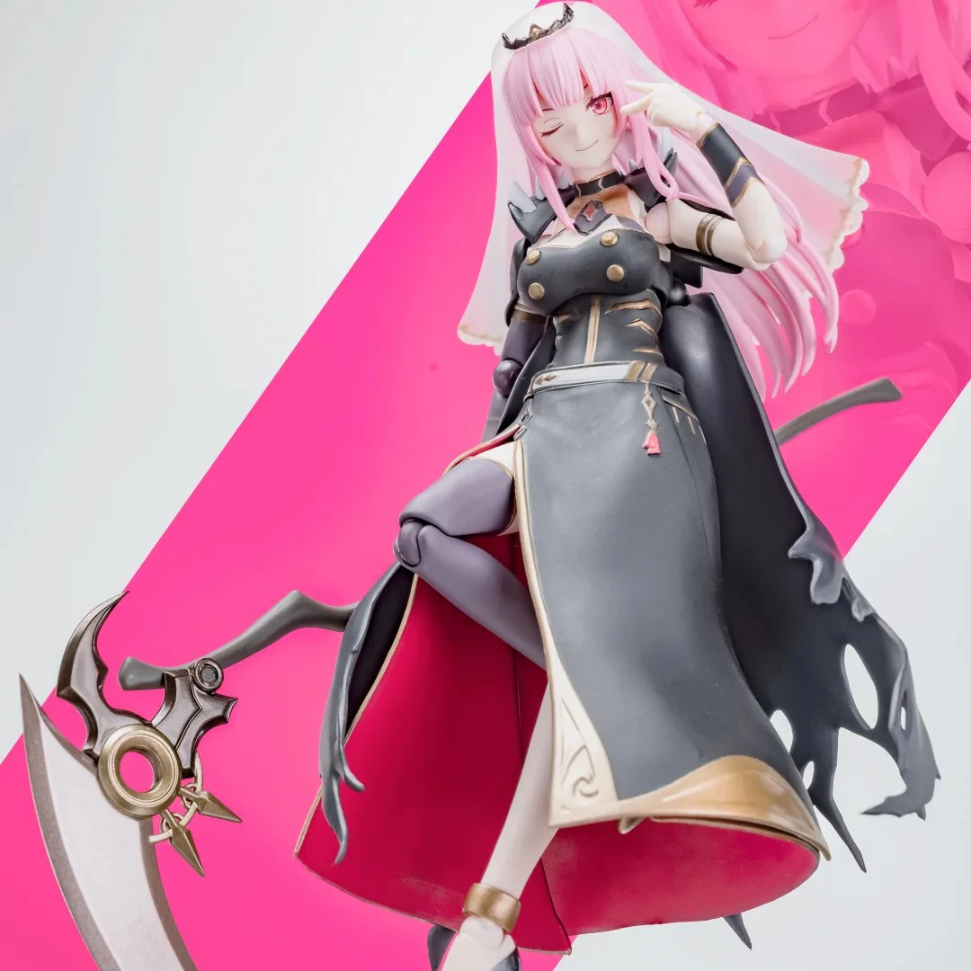 Figma602 Sen Meisheng Virtual Idol Collectible Action Figure Animatie Speelgoed Hand-On Model Ornamenten voor speelgoedfans en hobby's
