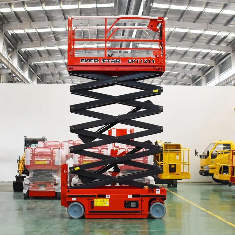 Wheeled Mobile Aerial Elevating Scissor Lift Work Platform
