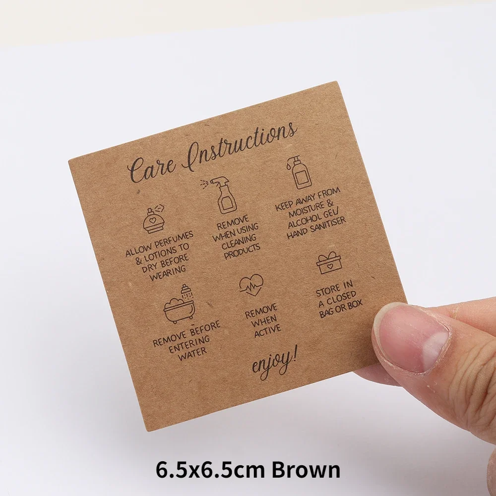 Variant: 6.5x6.5cm Brown