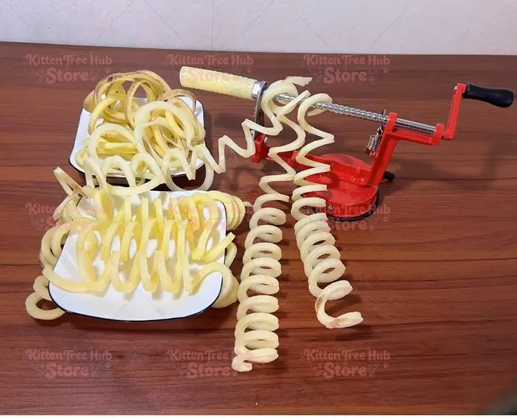 Suitable for commercial potato planer artifact hand roll French fries machine stall tool French fries machine