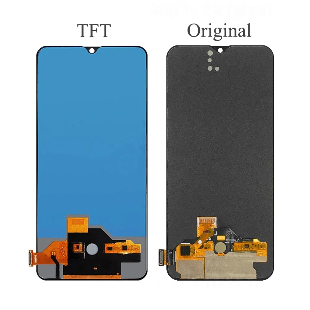 AMOLED For Oppo Reno Z LCD Display, Touch Screen Digitizer Assembly Replacement for renoZ PCDM10, CPH1979, with Frame