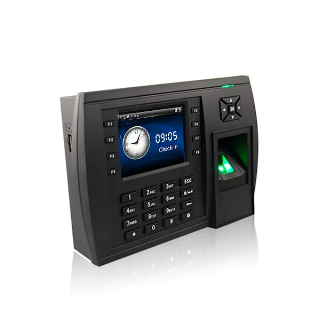 Optional Wireless wifi gprs 3G Biometric time attendance fingerprint reader (TFT500)