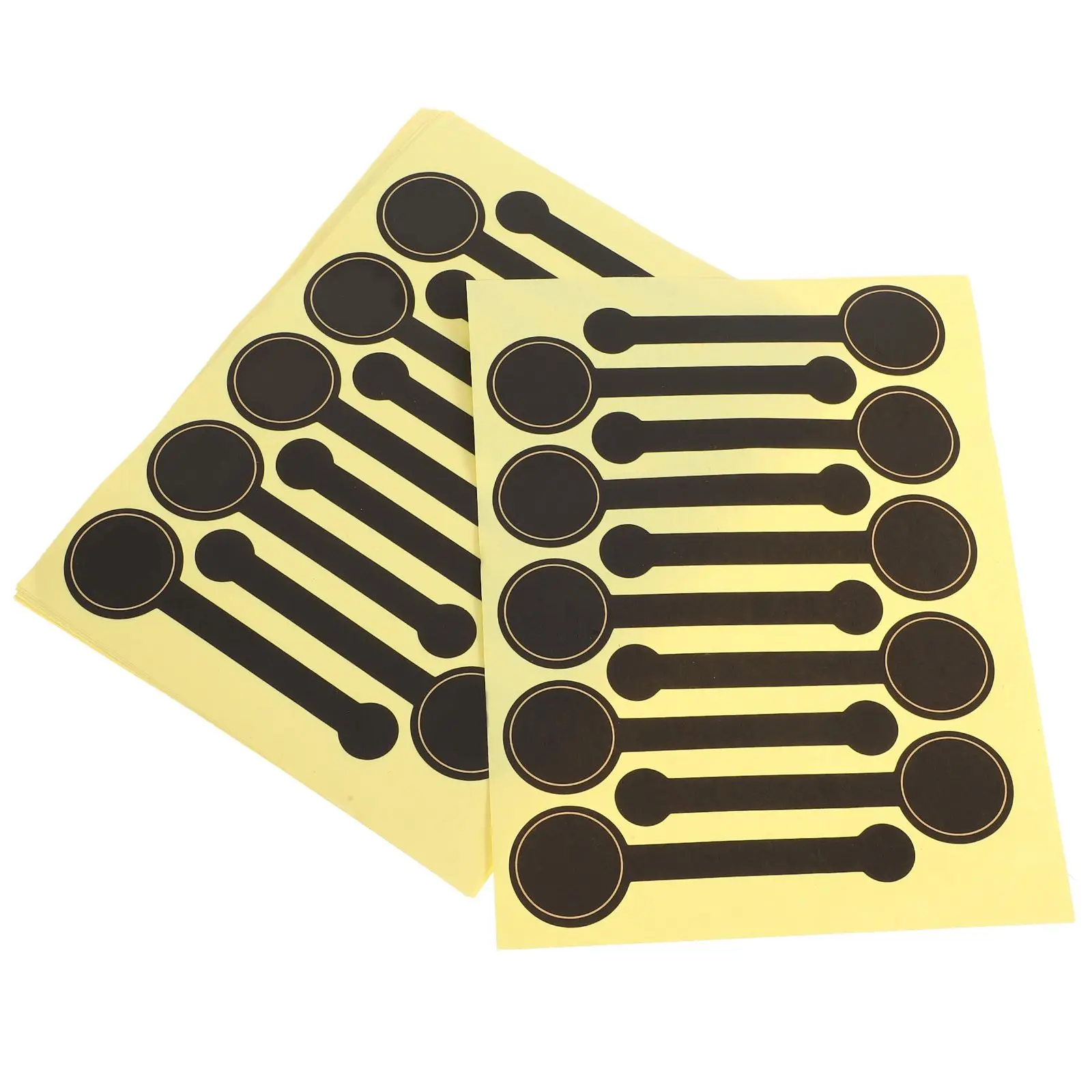 

100 Pcs Self Adhesive Packaging Sealing Sticker Labels for Jars Bakery Stickers