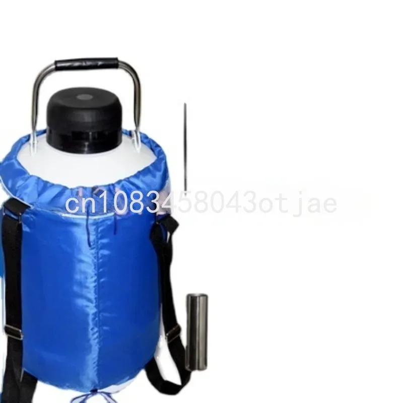 3/6/10/15/30L Liquid Nitrogen Container Cryogenic Tank Dewar Liquid Nitrogen Container with Liquid Nitrogen Tank YDS-10