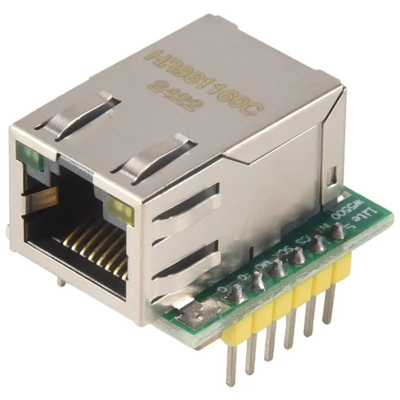 ●W5500 Ethernet Network Module SPI Interface Ethernet/TCP/IP Protocol Compatible Wiz820io