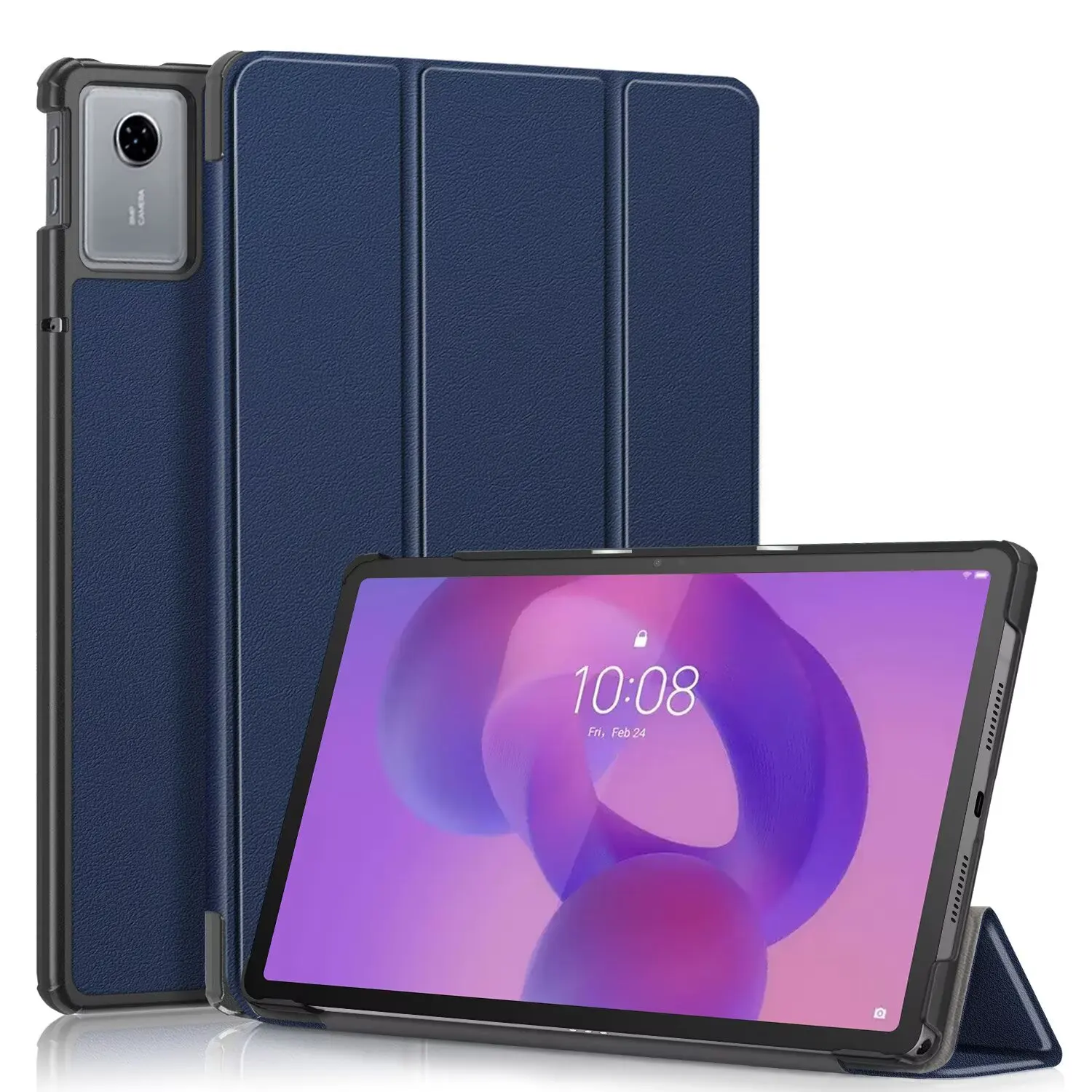 Case For Lenovo Tab Idea 11inch  k11 gen2 Protective Cover PU Leather Material Shockproof Kickstand Function Protable Hand-free