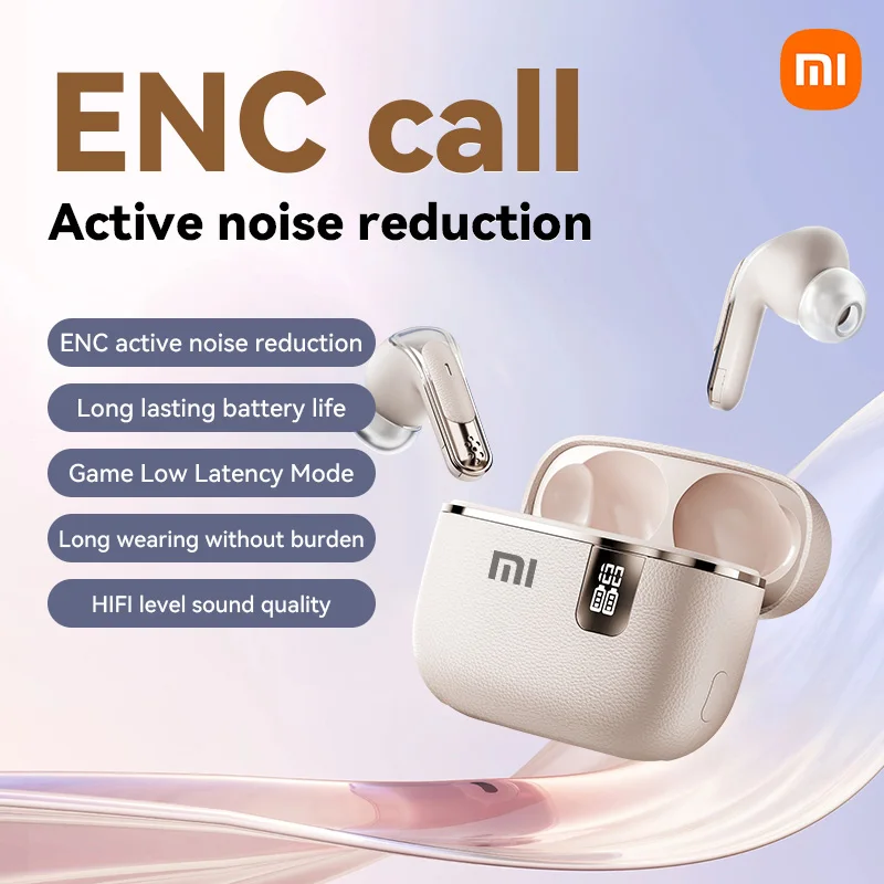 

XIAOMI Y107 ENC Wireless Earbuds InEar Bluetooth5.3 Stereo Sports Earphones Noise Reduction Headset With Mic LED Digital Display