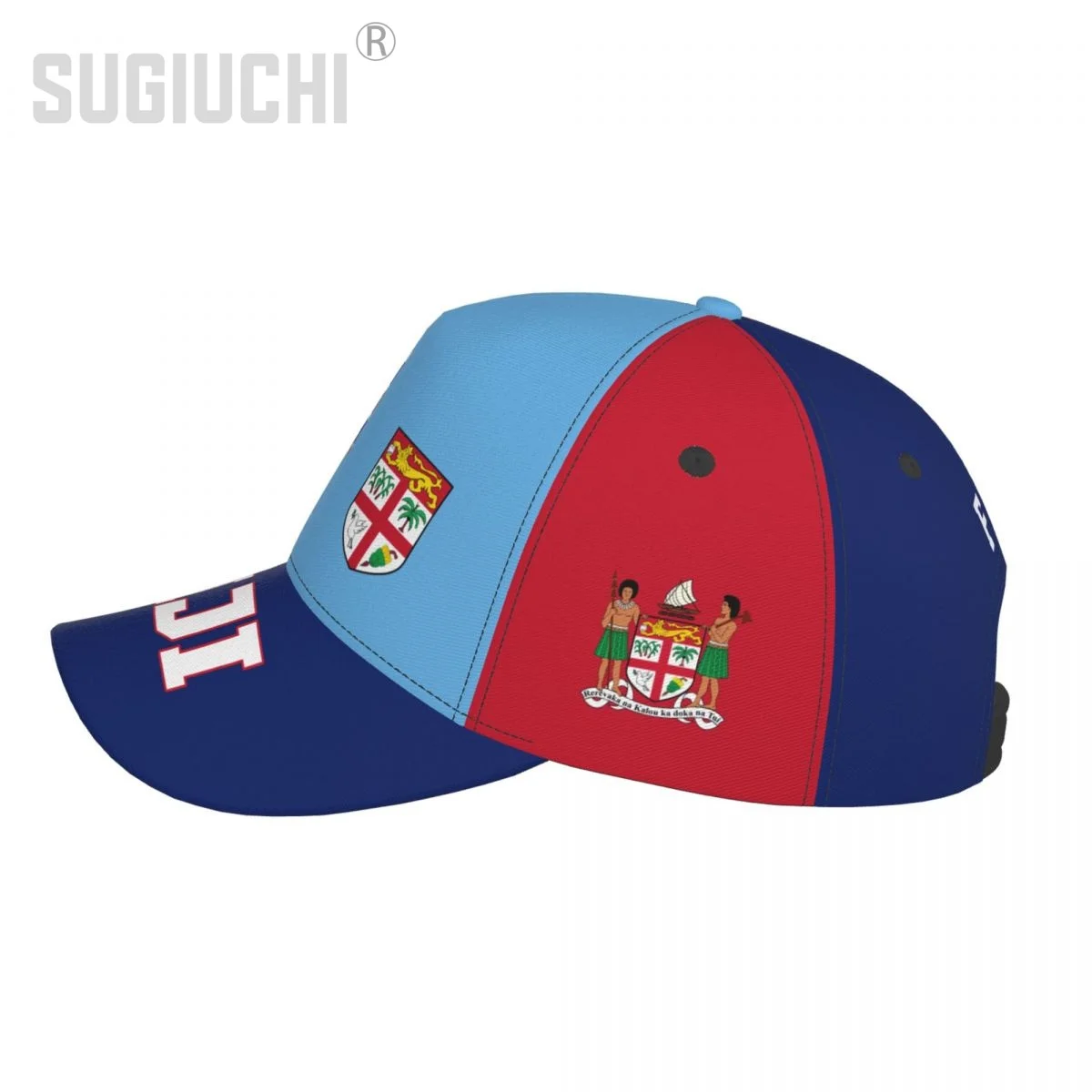 Unisex Fiji Flag Adult Baseball Cap Patriotic Hat for Baseball Soccer Fans Men Women