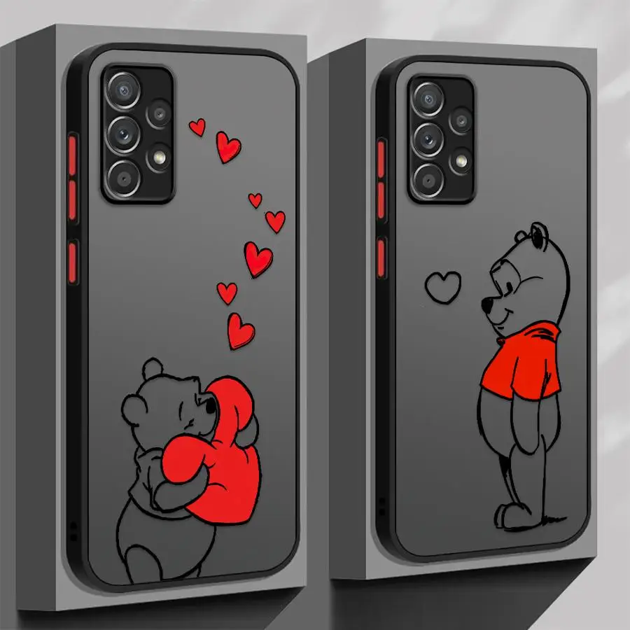 Чехол для телефона Винни-Пух Disney для Samsung Galaxy A25 A26 A22 A21s A52 A56 A53 A35 A36 A24 A54 A34 A73 Black Edge Чехол для телефона Винни-Пух Disney для Samsung Galaxy A25 A26 A22 A21s A52 A56 A53 A35 A36 A24 A54 A34 A73 Black Edge