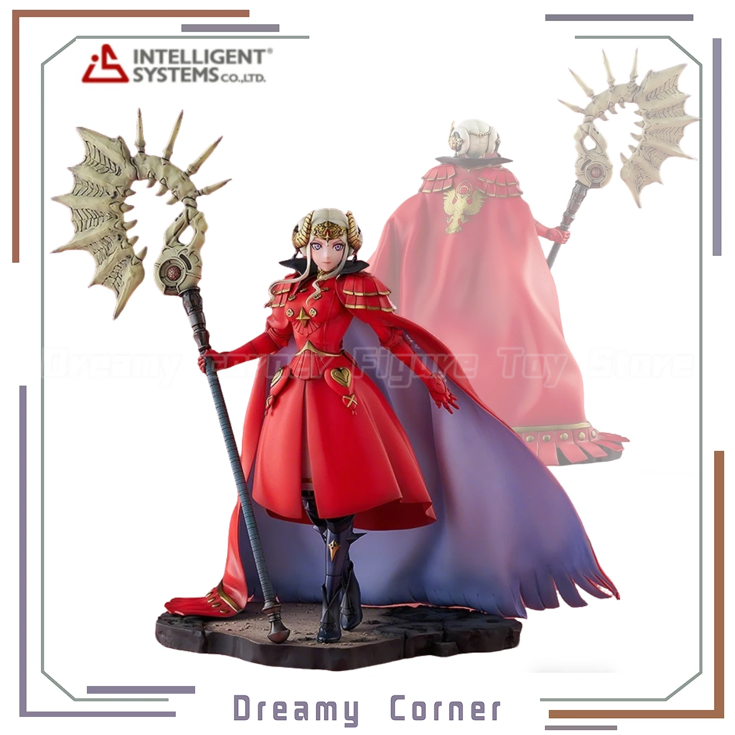 

【In Stock】H27cm INTELLIGENT SYSTEMS GSC Fire Emblem Edelgard Von Hresvelg PVC 1/7 Scale Figure
