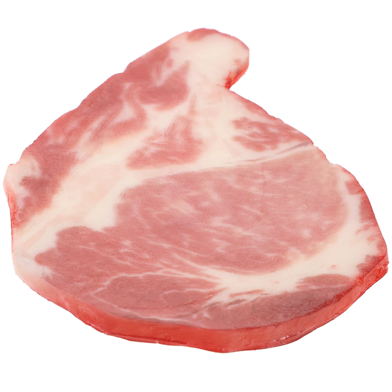 Réplique de viande de bœuf artificielle ultra-réaliste, tranche de viande factice pour décoration de cuisine, accessoire de restaurant, décoration de festival, outil pédagogique