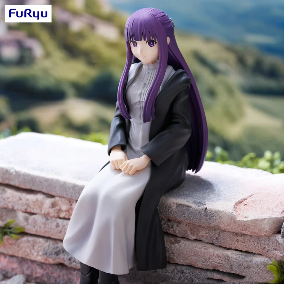 Original echte furyu frieren: jenseits der Reise Ende 14cm Farn frieren Nudel stopper Figur PVC Modell Anime Figuren Spielzeug