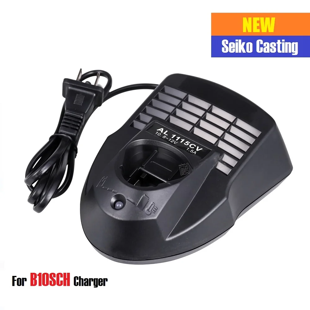 12V 10.8V AL1115 CV Li-ion Battery Charger For Bosch BAT411 BAT412 2 607 336 996 TSR1080 GSA10.8V GWI10.8V Electrical Tool Drill