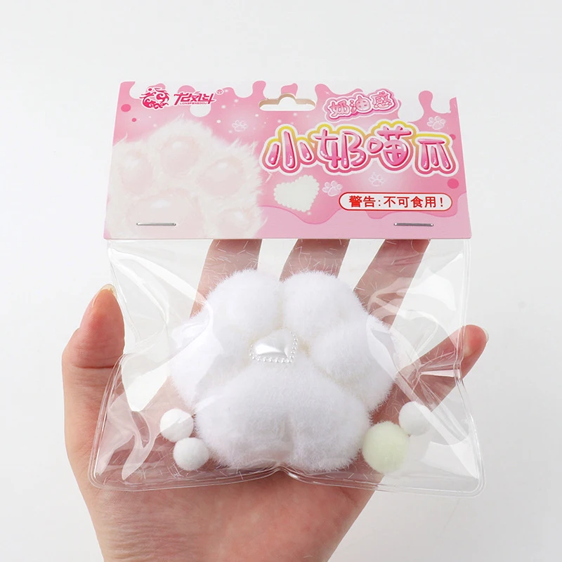 جديد الإبداعية لطيف Ins الطازجة رقيق لينة قرصة تململ لعبة الكرتون Kawaii أفخم القط باو لعبة مضحك الأطفال الإجهاد الإغاثة اللعب هدية