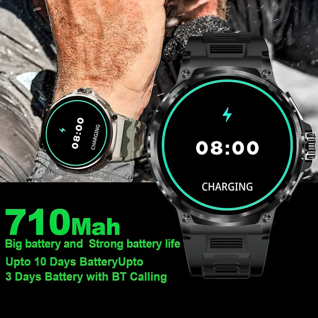 COLMI-reloj inteligente V69 para hombre, accesorio de pulsera con pantalla HD de 1,85 pulgadas, Bluetooth, llamadas, seguimiento de actividad deportiva, Monitor cardíaco, batería de 710mAh, compatible con XIAOMI y Android