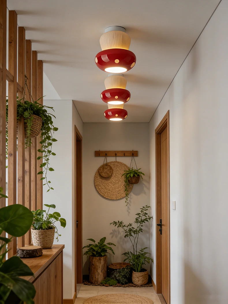 Dopamine Mushroom-Shaped Hallway Light