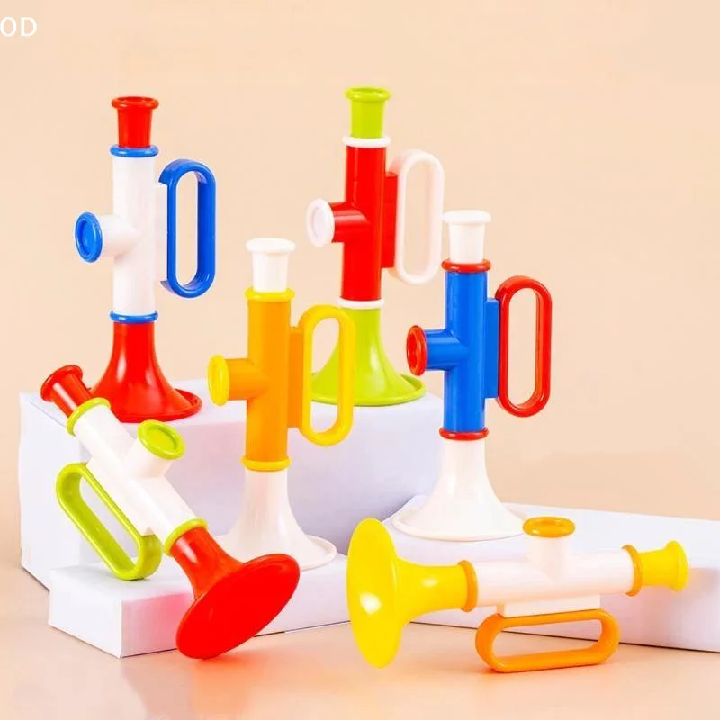 Corneta de Plástico de Color Aleatorio, 1 Pieza, para Animar en Partidos de Fútbol, Accesorios de Animación, Vuvuzela, Trompeta para Niños, Cornetas de Animación para Fútbol