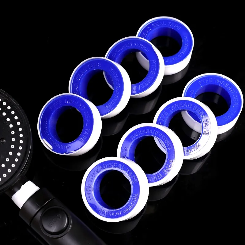 50/1 Rollen Dichtband Wasserrohr Stop Lecks Starkes Dichtungsband Waschbecken Abflussrohr Gewinde Klebebänder Sanitär Fitting Reparaturwerkzeuge