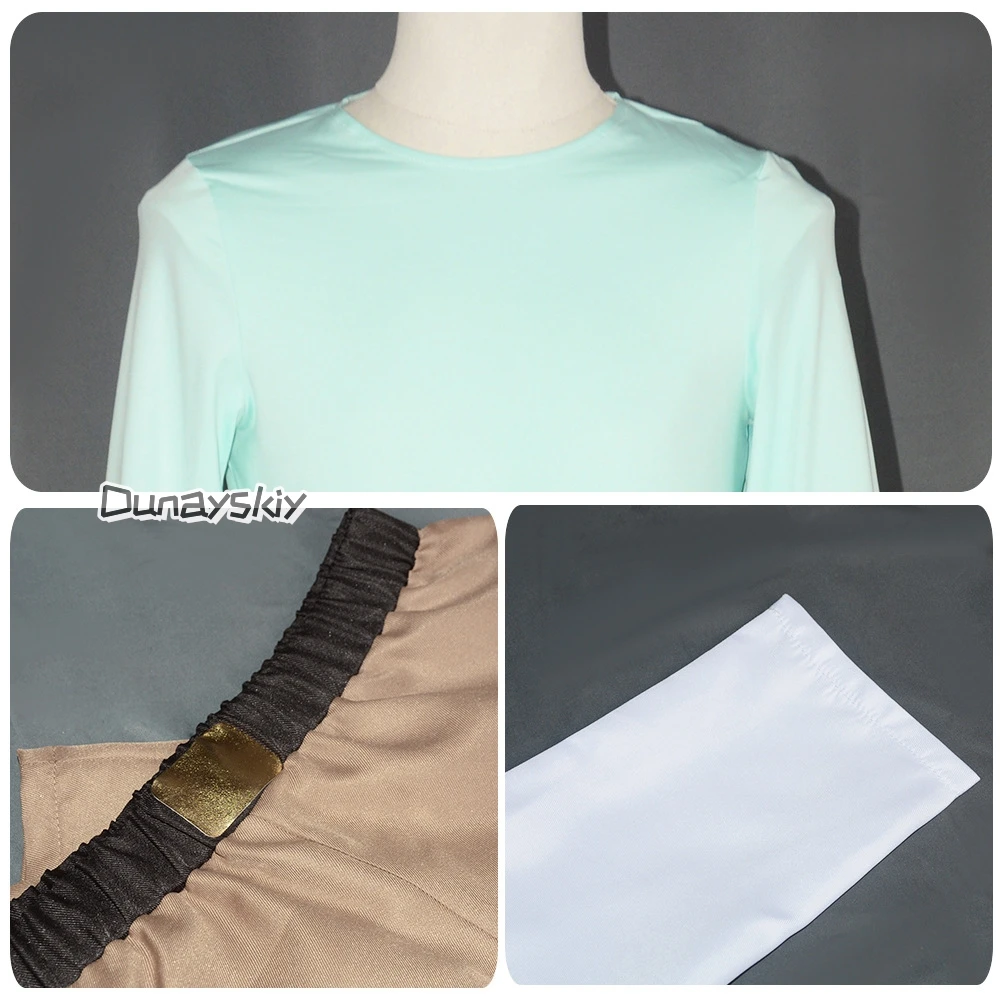 Genius scientifiques Rick Cosplay Anime Costume uniforme tenues Halloween carnaval Costume pour hommes enfant