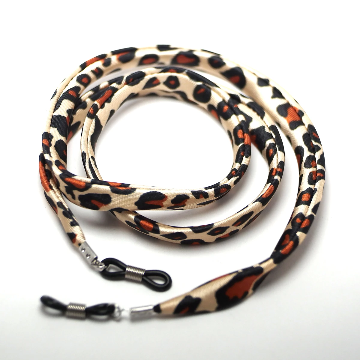 Bright Leopard Print Spectacle Strap,Lace Sunglasses Chain,Stitched Lycra Cord Strips Eyewear Chain,Lace Eyeglass Cord