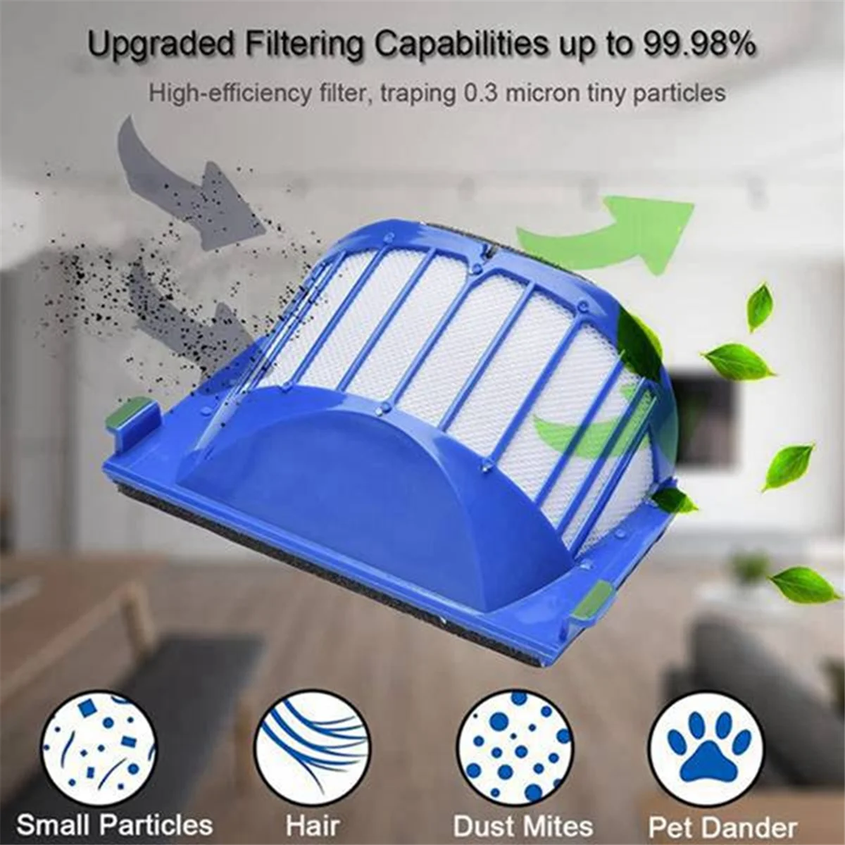 For 600 Series 610 620 625 630 650 660 Vacuum Cleaner Main Side Brushes Filter Replacement Part Kit