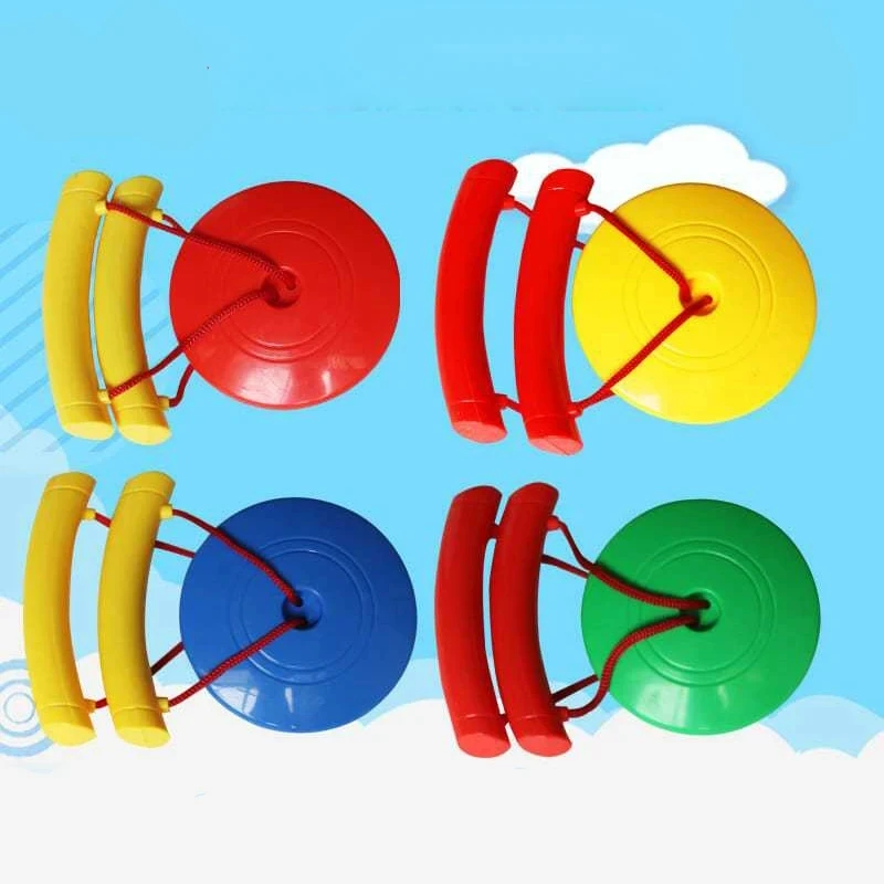 

1Pcs Kids Adult Hand Pull Sensory Training Sport Tension Rope Rally Disc Outdoor Children Toys Games Pulling Elastic Speed Balls