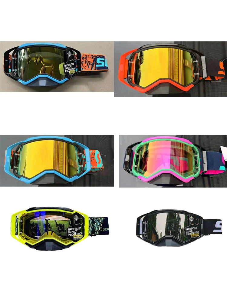 AliExpress NONE Hot Motorcycle Glasses Men Motocross Goggles Helmet MX Moto Dirt Bike ATV Ski Outdoor Sports Glass Scooter Goggles Mask Cycling