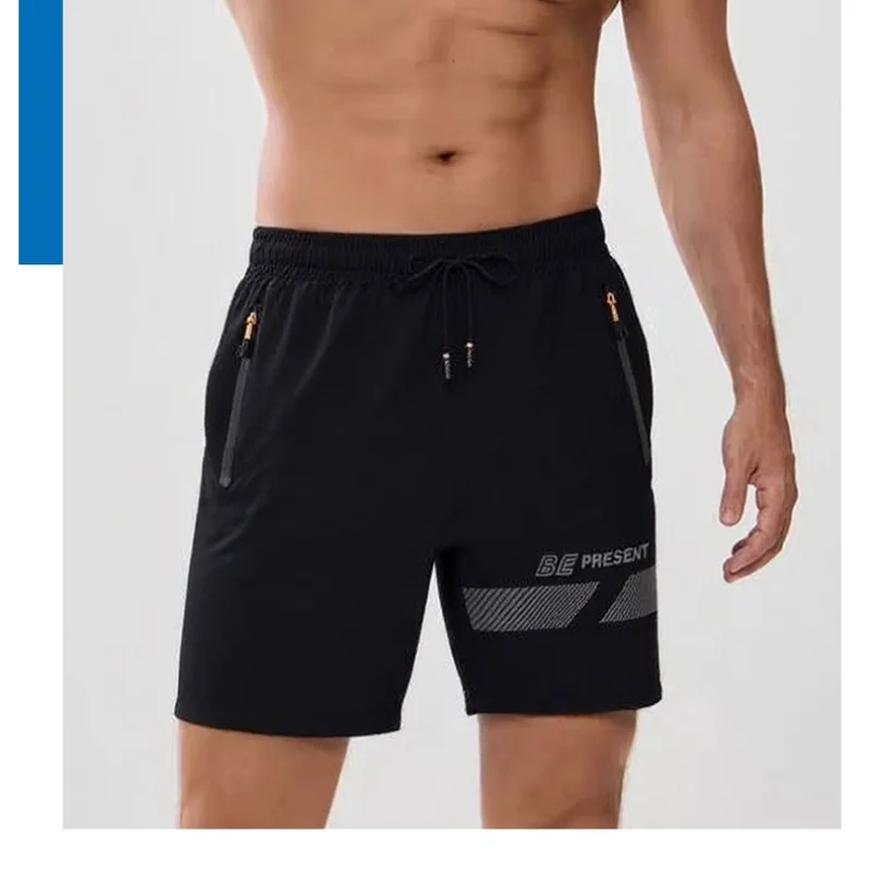 

New Summer Gym Fitness Shorts Men Sports Training Running Jogging Casual Men's Shorts Quick Dry Elastic Workout Short Pants Man