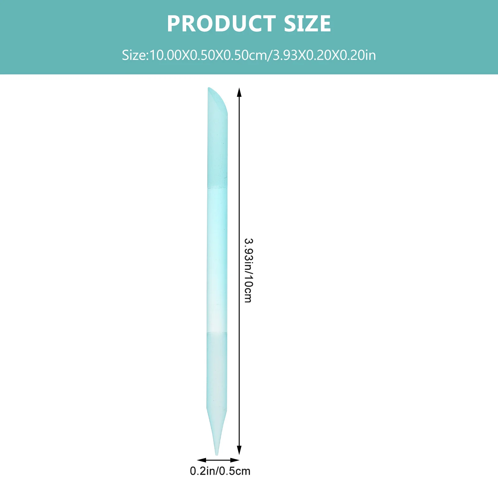 2 Stück schöne Nagelpolierfeile, kleine Größe, praktische Verwendung vor Nagellack oder Behandlungen, Geschenk, Glaspolierstreifen