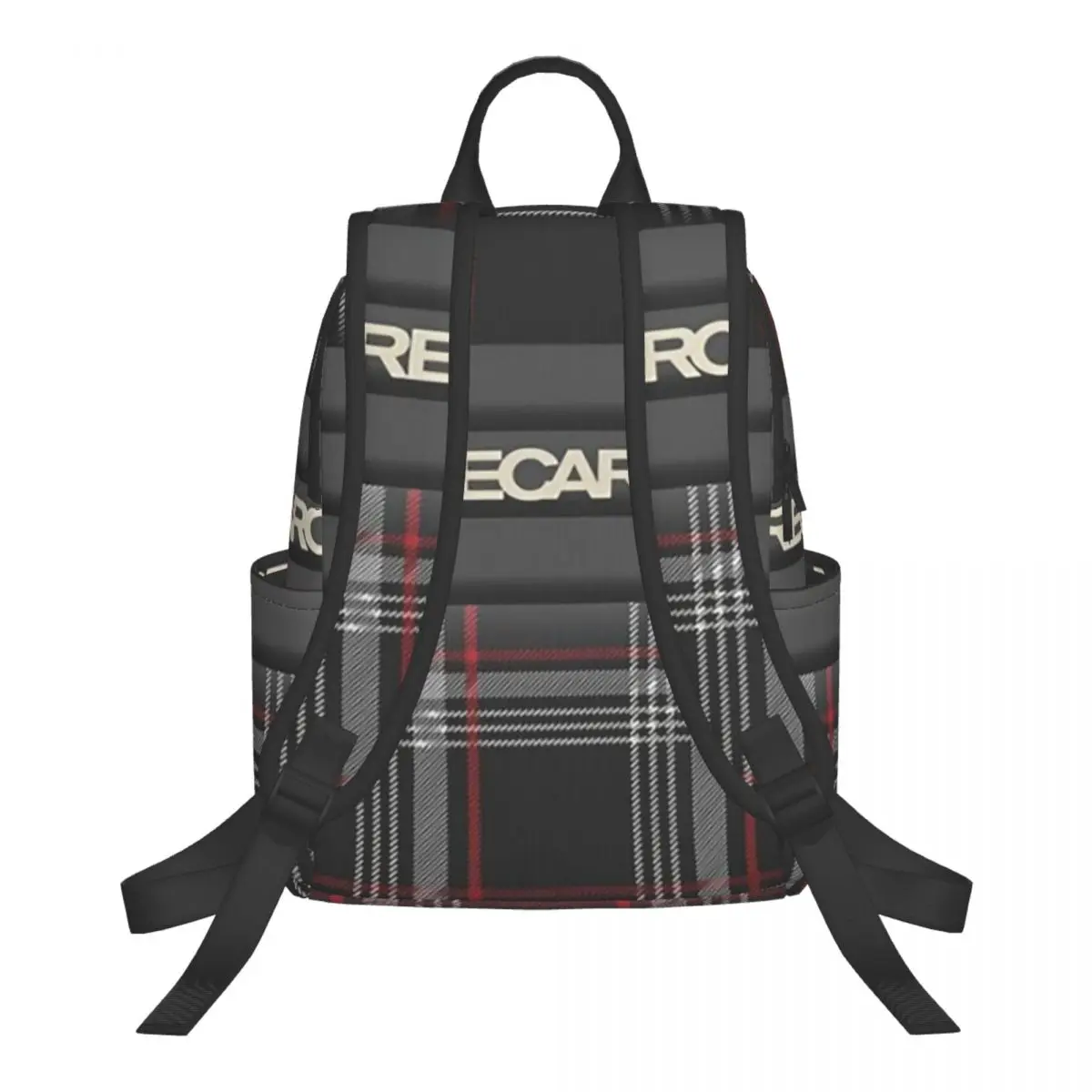 Tartan Plaid Recaros Backpack Student BookBag Kids School Bag Laptop Shoulder Bags Boys Girls view 5