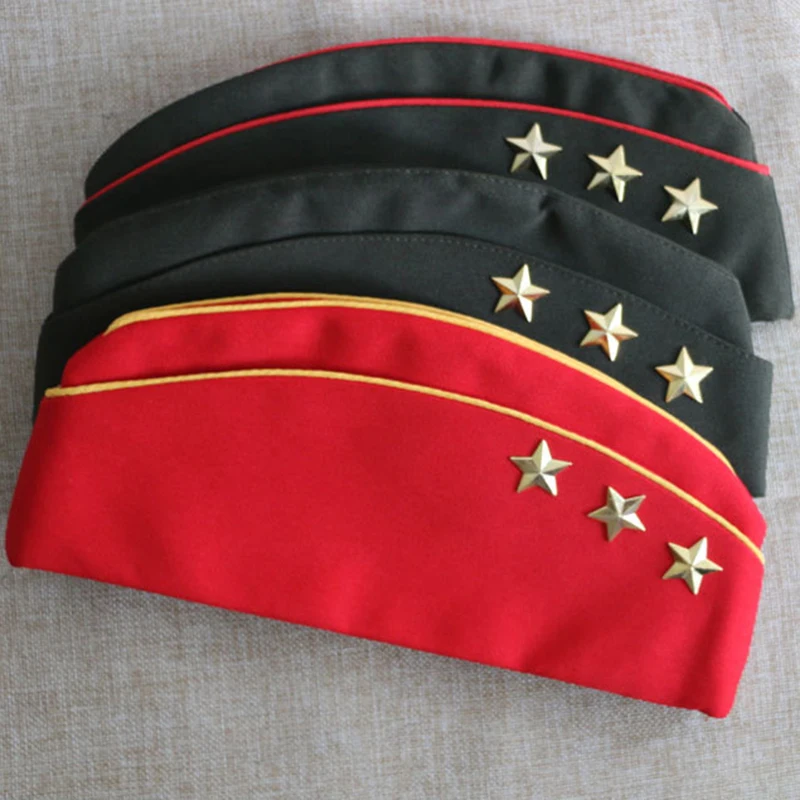 Soviet Sailor Dance Boat Hat Navy Cap Cosplay Beret Cotton Stitching