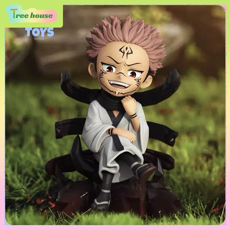 

New Jujutsu Kaisen "Fight!" Series Blind Box - Car Display Figurines & Collectible Dolls (Ryomen Sukuna) Ideal Anime Gift