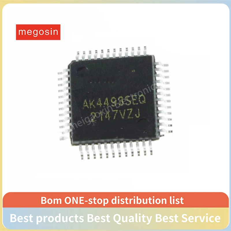 1pcs/lot AK4493SEQ AK4493 LQFP48 2-channel 123dB audio DAC chip ic in stock