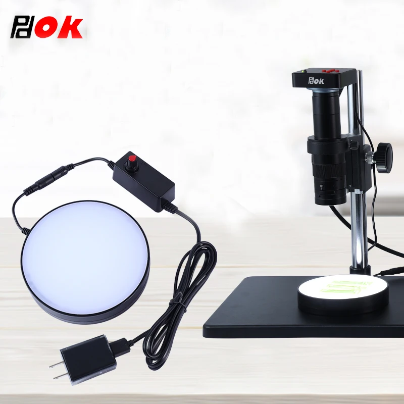 Bottom Supplementary Light Source lamp LED Light for Industrial Stereo Digital or Binocular Microscope