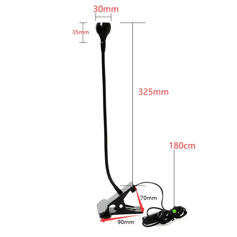 WORTHOWN-2X Lampu Kuku LED UV - Lampu Kuku LED Mini Lampu Gel X untuk Kuku dengan Klip Pengaman Lampu LED Dapat Diputar, HITAM