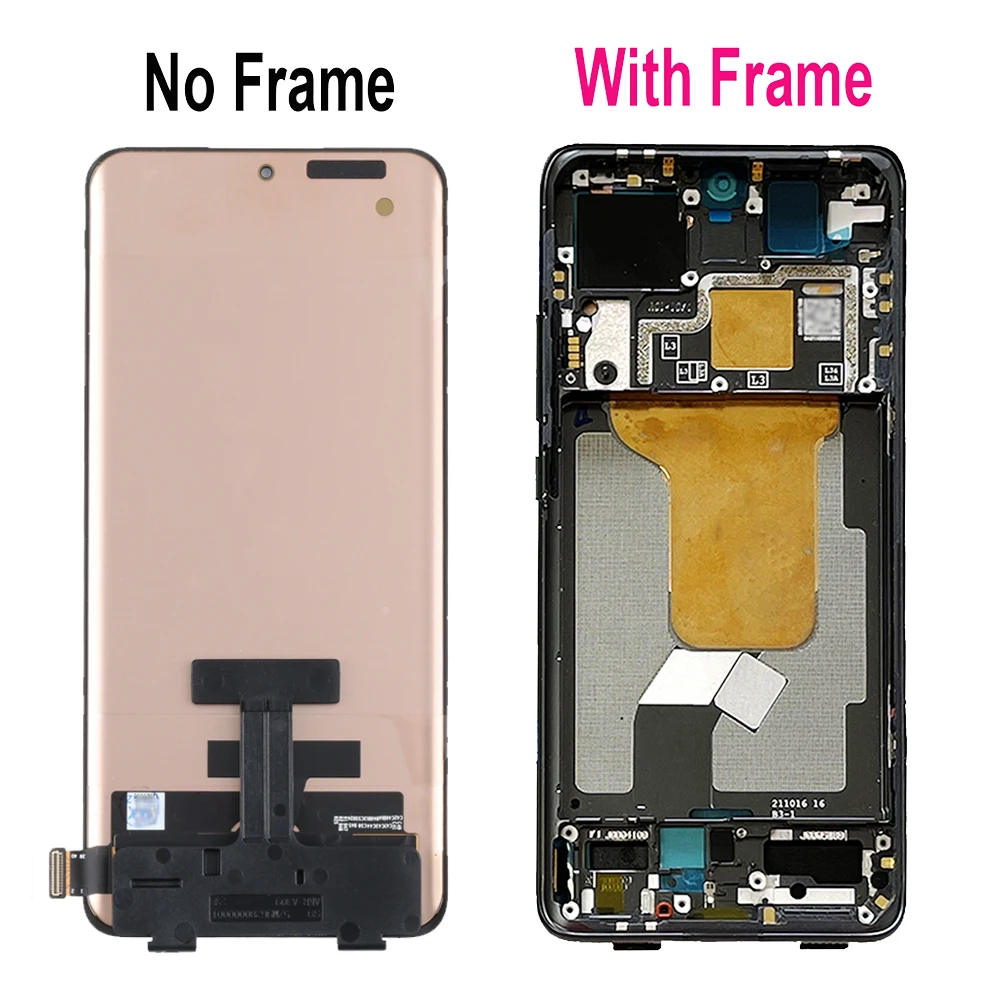 AMOLED For Xiaomi 12 LCD Xiaomi12 2201123G 2201123C Display Touch Screen Digitizer Assembly