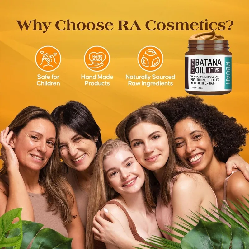 Batana Oil Hair Treatment  Nourishing Serum Scalp Care, Frizz Control Split Ends Repair Silky Smooth Hair Strengthening Roots