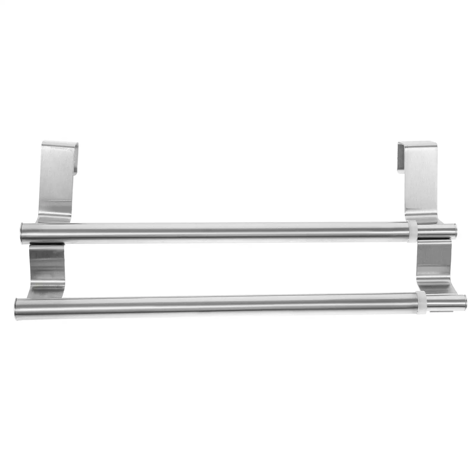 

Double Layer Towel Rack Racks for Bathroom Freestanding Towels Hook Hanger Stainless Steel Holder