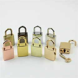 Good Quality Mini Archaize Padlocks Key Lock With Key Supplied For Jewelry Box Storage Box Diary Book Suitcase Gold Silver Color