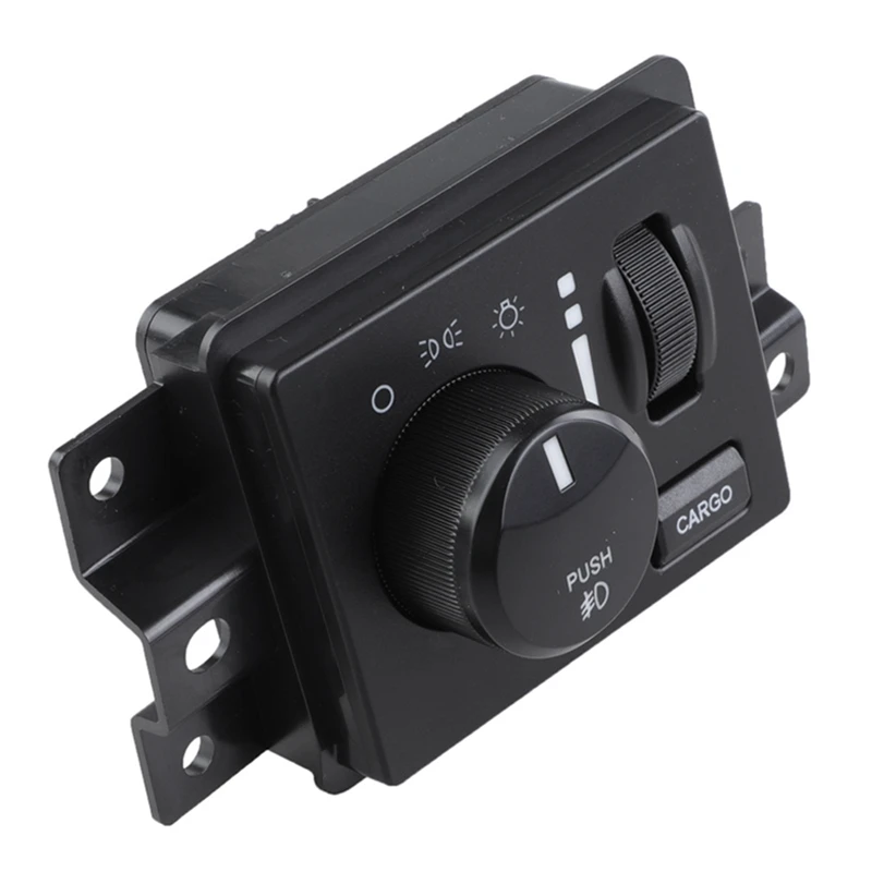 Dash Headlight Switch Dimmer Cargo Switch Car Headlight Switch For Dodge Mopar Dakota 2005-2010 56049637AC