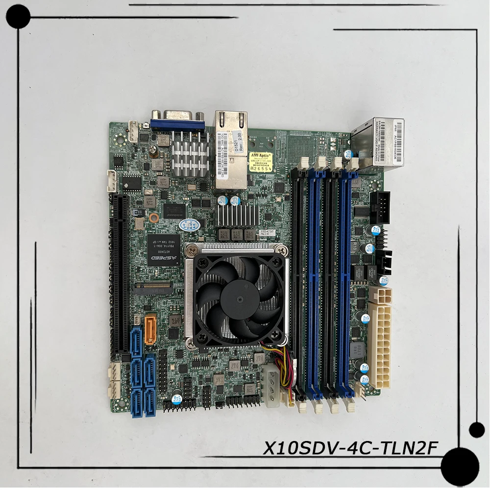 Para placa base Supermicro X11SCM-LN8F X10SDV-4C-TLN2F X11SAE-F X10SRA-F X11SCV-Q X12SCZ-TLN4F X11SPM-TF H12SSL-NT X11SPW-TF