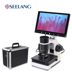 HD digital Microscope Blood Microcirculation profesional Nailfold Capillary Microcirculation + 7