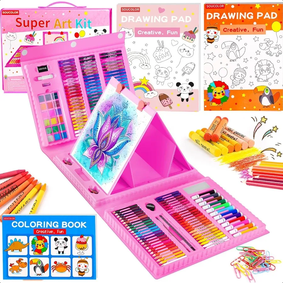 regalos-de-navidad-para-adolescentes-ninas-y-ninos-de-4-6-8-10-12-283-piezas-juego-de-dibujo-kits-de-arte-con-caballete-triple-2-almohadillas-de-dibujo-1-activ